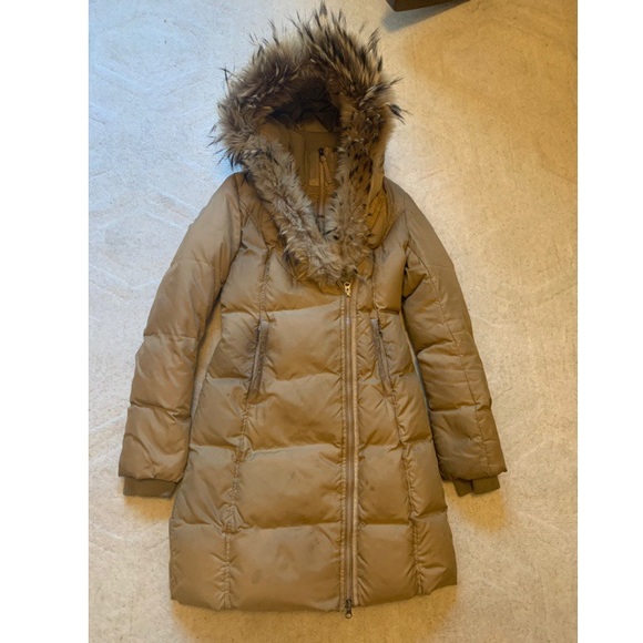 Mackage Jackets & Blazers - Mackage tan coat with fur collar, S